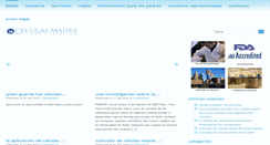 Desktop Screenshot of celulasmadrerd.com